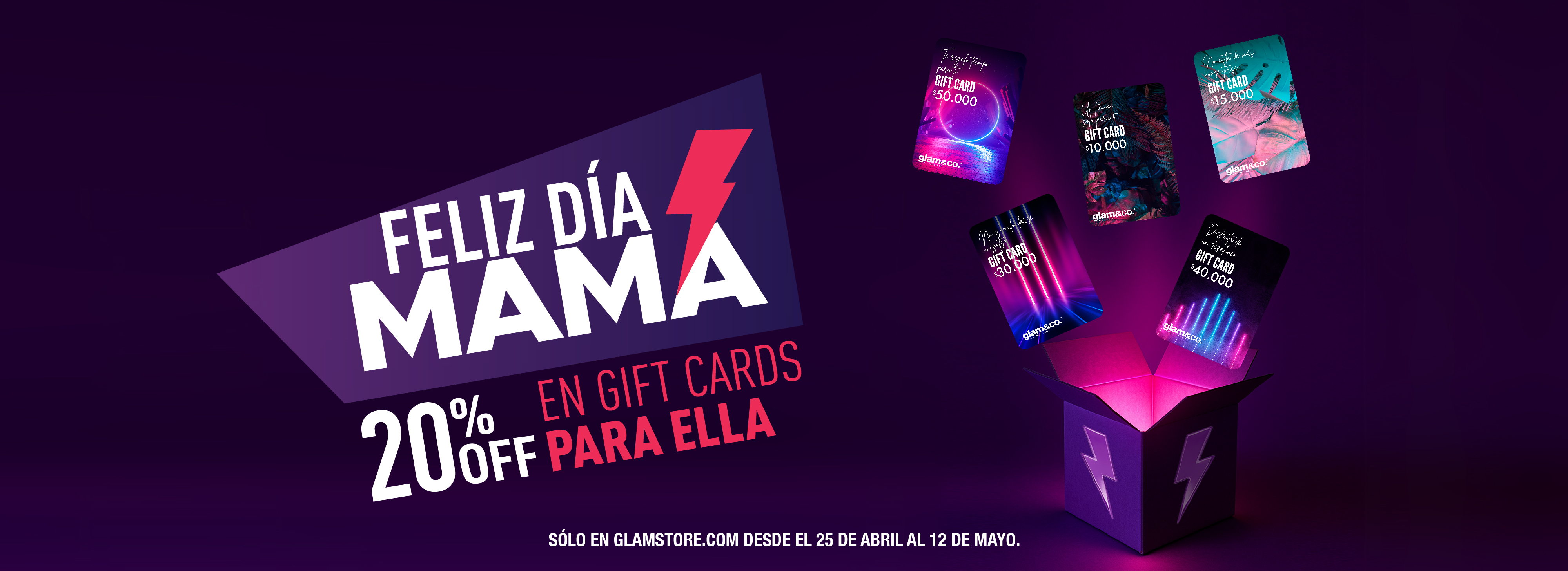 Banner Giftcards Mamá