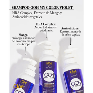Shampoo Cloe Ooh My Color Violet 400ml