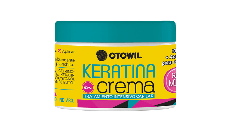 Keratina En Crema Tratamiento Frasco 250ml GlamStore