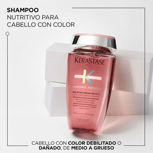Shampoo Bain Riche Chroma Respect Chroma Absolu