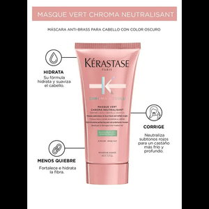 Máscara Vert Neutralisant Chroma Absolu 150ml