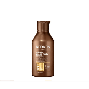 Shampoo Redken hidratante cabello rizado y seco All Soft Mega Curls 300ml