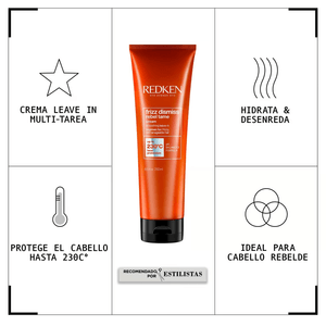 Protector Térmico Redken Frizz Dismiss Leave In 250ml