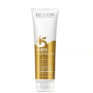 Shampoo Acondicionador Revlon Professional 45 Days Golden Blondes 275ml