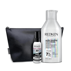 Pack Redken Shampoo ABC 300 ML + One United 30 ML + Cosmetiquero