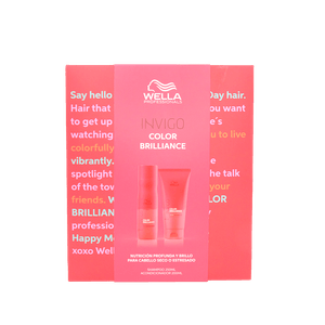 Pack Wella Invigo Color Brilliance Shampoo 250 ML + Acondicionador 200 ML
