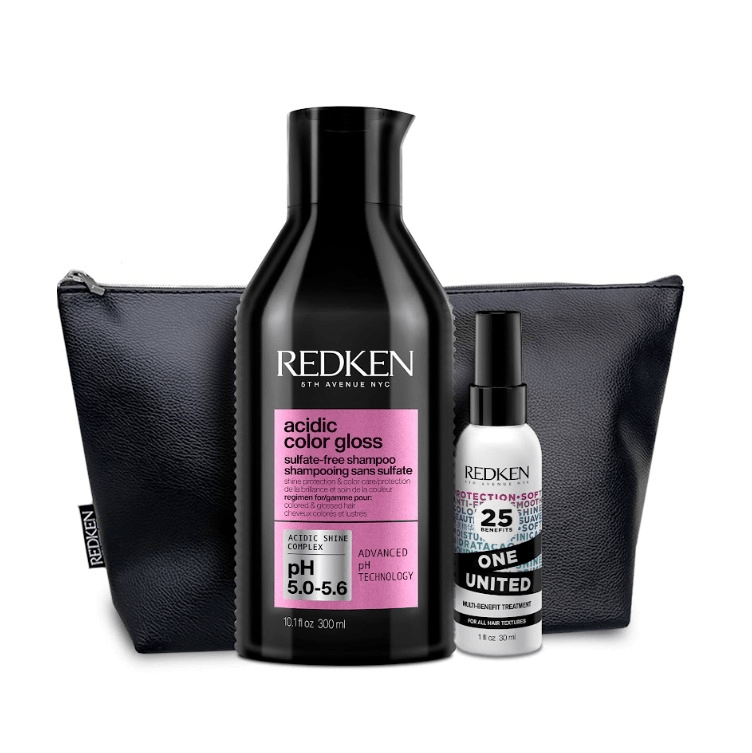 Pack Acidic Gloss Shampoo 300ml + OU 30 + Cosm Redken